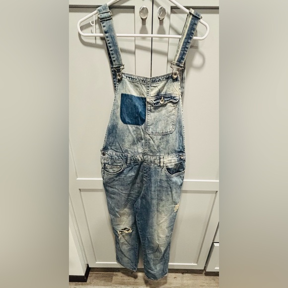 Zara Denim - Women's Zara Trafaluc Denim Makers Overalls Size M